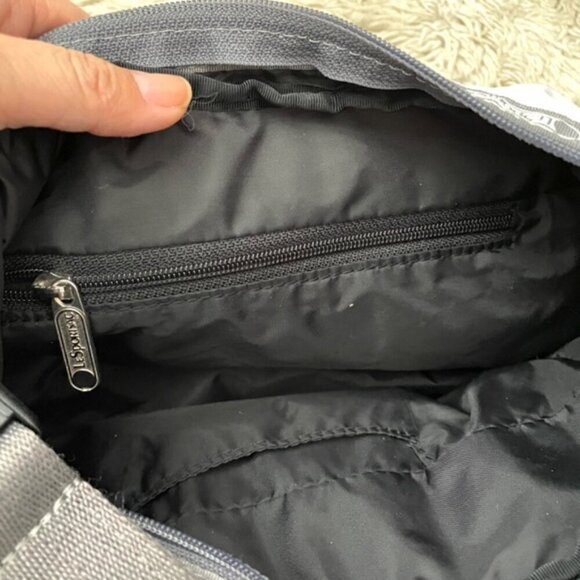 LeSportsac White Floral Shoulder Bag - Medium - Picture 3 of 8